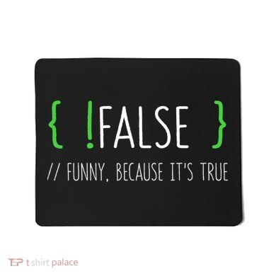 Programmer Computer Engineer Funny False Programming Coding Mousepad