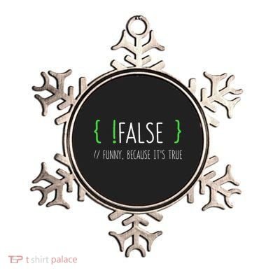 Programmer Computer Engineer Funny False Programming Coding Ornament