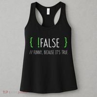 Programmer Computer Engineer Funny False Programming Coding Women's Tank Top thumb 3