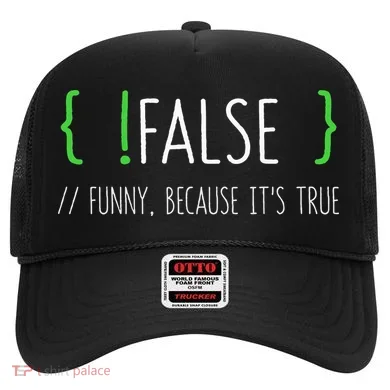 Programmer Computer Engineer Funny False Programming Coding Hat