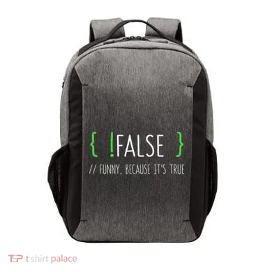 Programmer Computer Engineer Funny False Programming Coding Vector Backpack