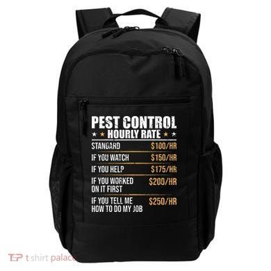 Pest Control Exterminator Pest Controller Hourly Rate Backpack