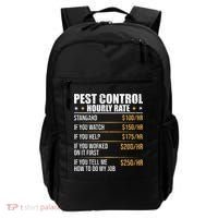 Pest Control Exterminator Pest Controller Hourly Rate Backpack thumb 0
