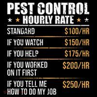 Pest Control Exterminator Pest Controller Hourly Rate Button thumb 1