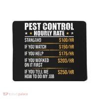 Pest Control Exterminator Pest Controller Hourly Rate Mousepad thumb 0