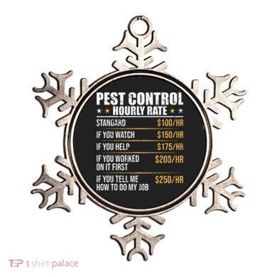 Pest Control Exterminator Pest Controller Hourly Rate Ornament