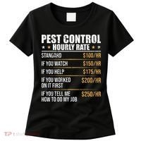 Pest Control Exterminator Pest Controller Hourly Rate Women's T-Shirt thumb 0