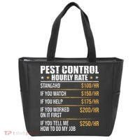 Pest Control Exterminator Pest Controller Hourly Rate Tote Bag thumb 0