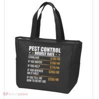 Pest Control Exterminator Pest Controller Hourly Rate Tote Bag thumb 3