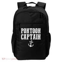 Pontoon Captain Funny Pontoon Shirt For Men And Women Backpack thumb 0
