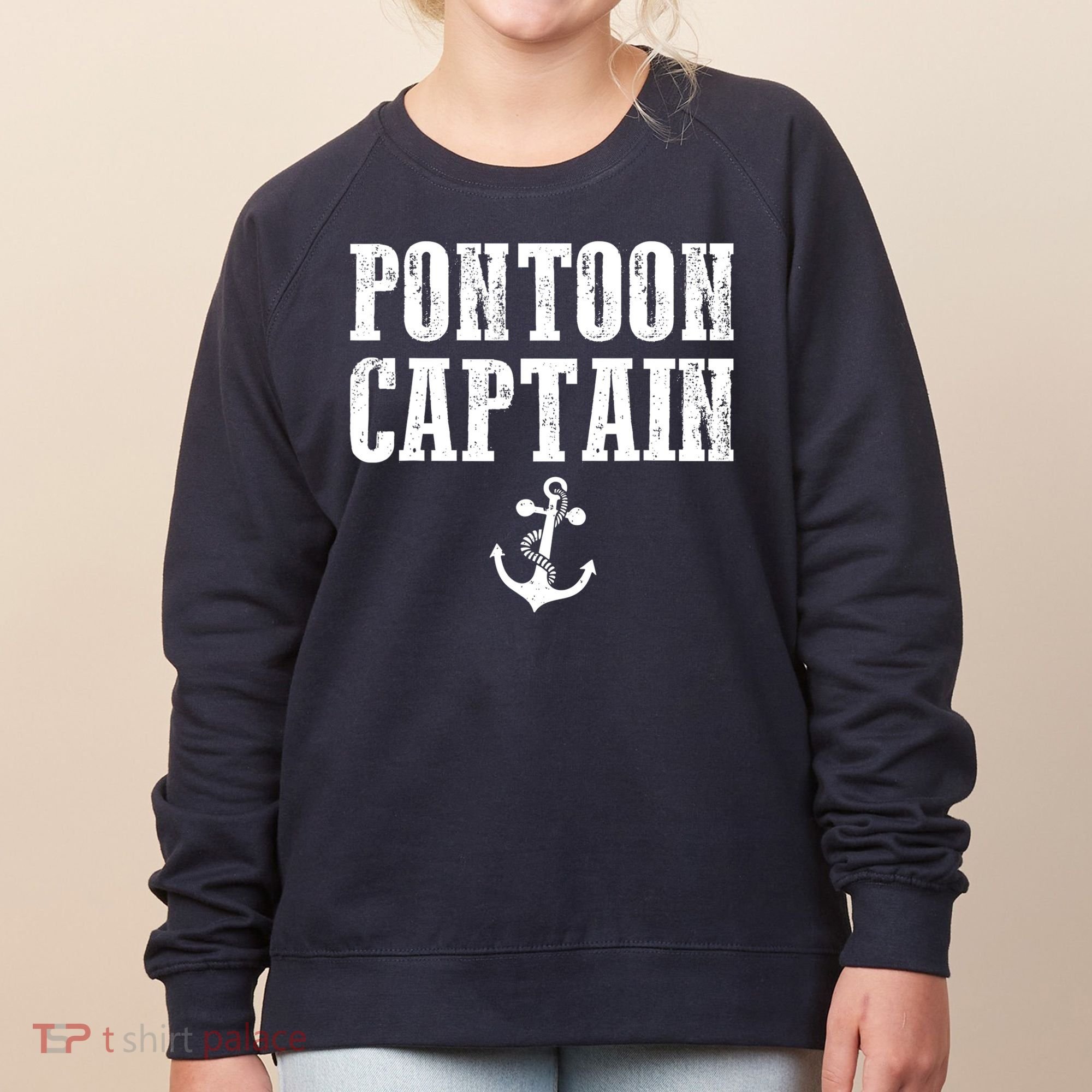 Pontoon Captain Funny Pontoon Shirt For Men And Women Women's Sweatshirt