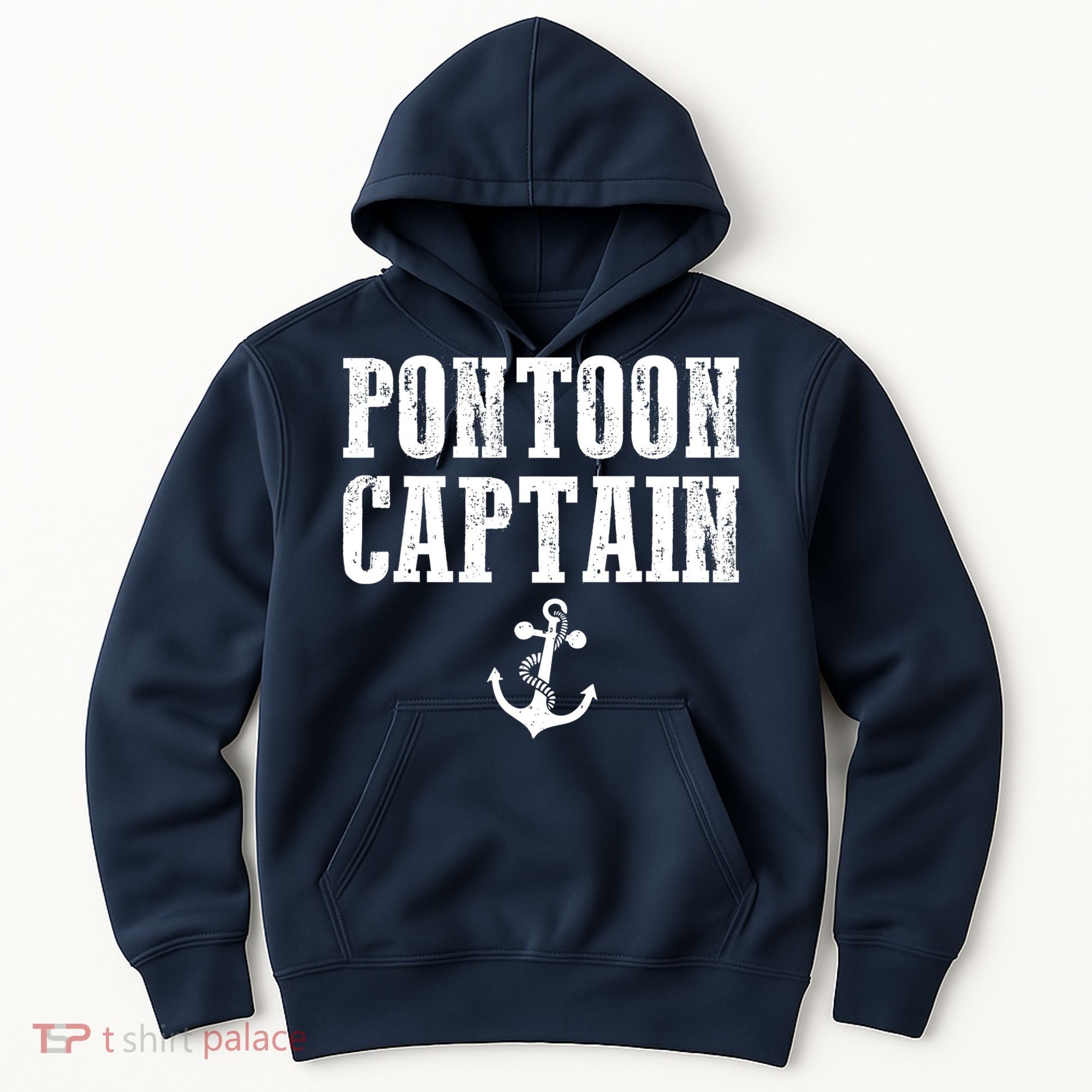 Pontoon Captain Funny Pontoon Shirt For Men And Women Hoodie