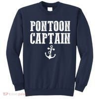 Pontoon Captain Funny Pontoon Shirt For Men And Women Sweatshirt thumb 0