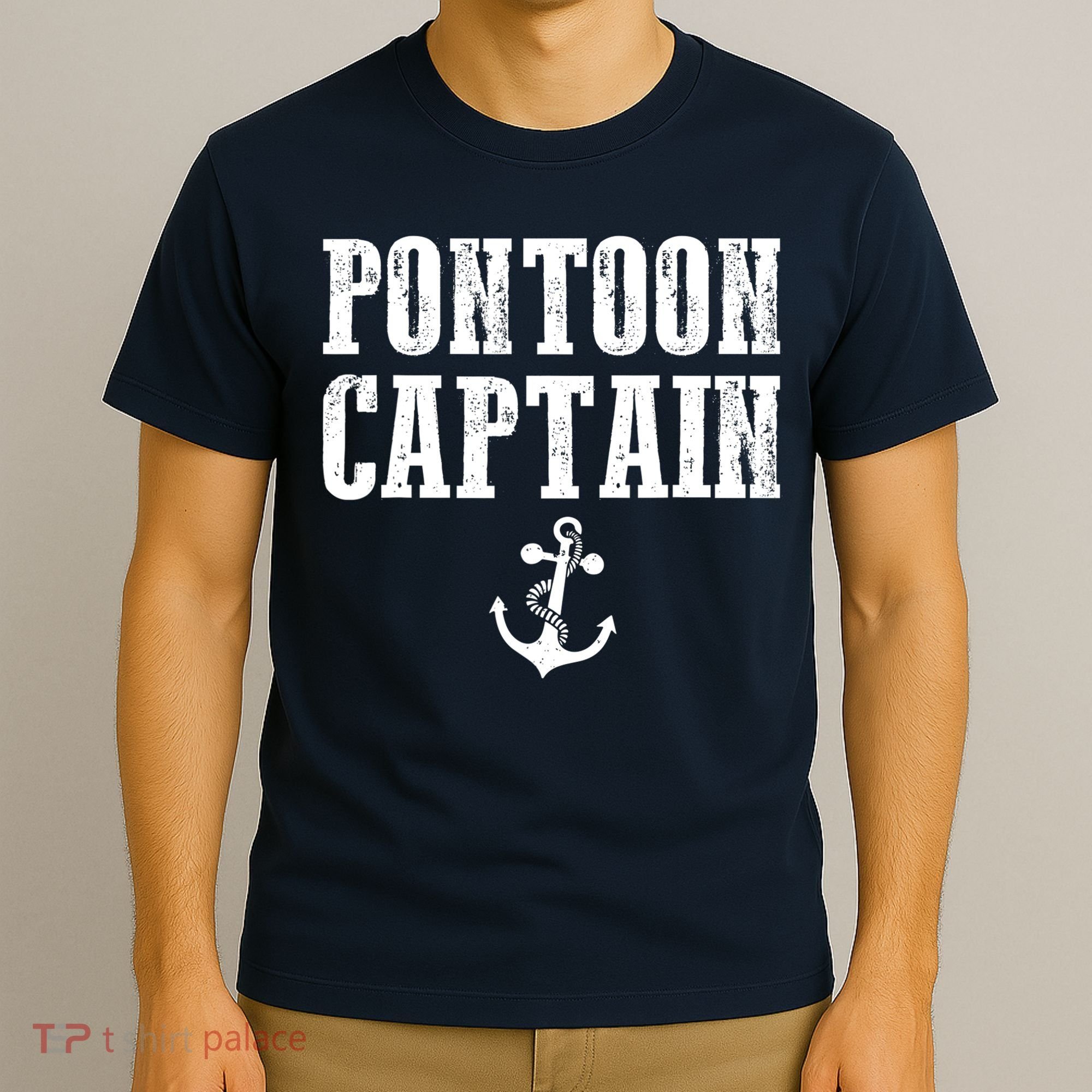 Pontoon Captain Funny Pontoon Shirt For Men And Women T-Shirt