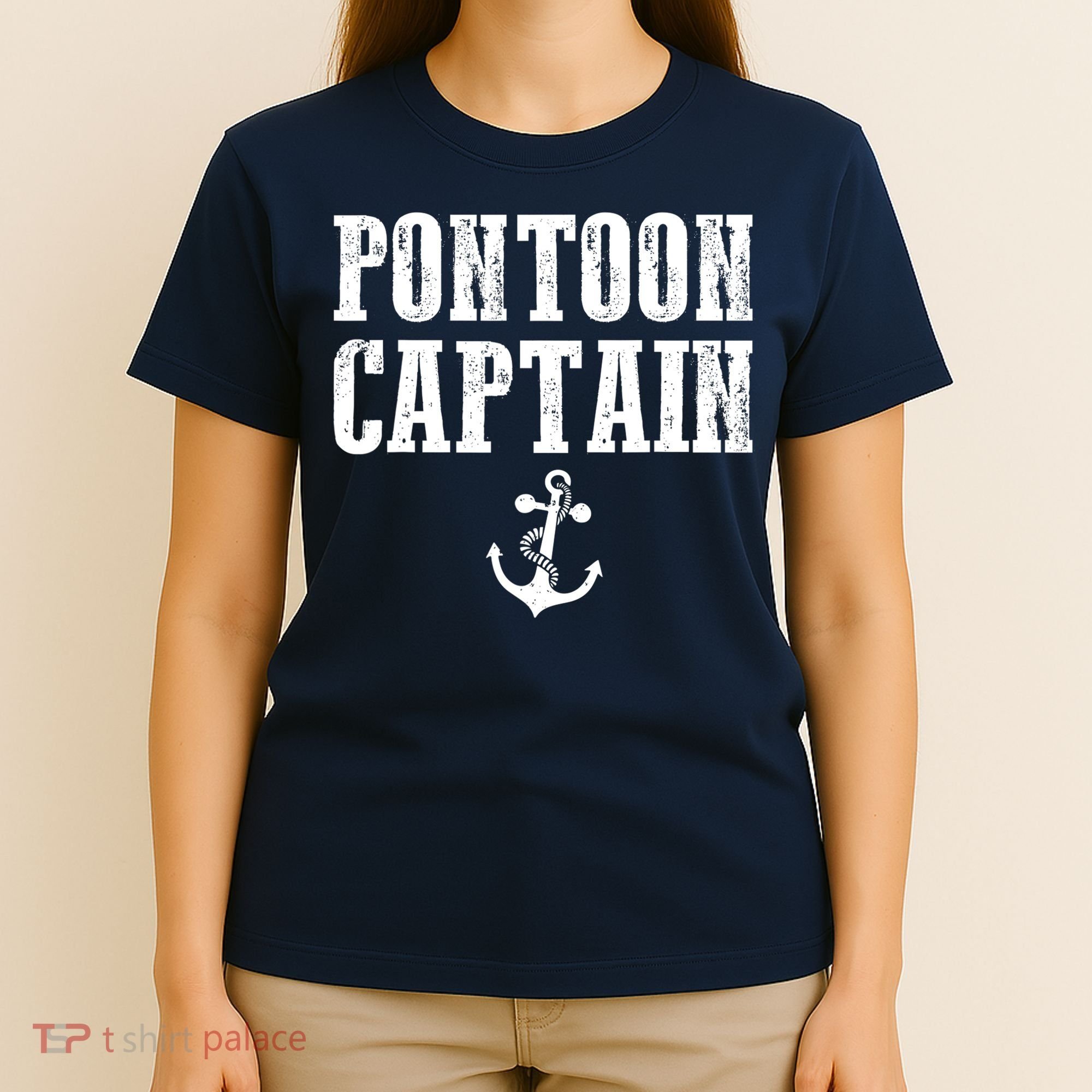 Pontoon Captain Funny Pontoon Shirt For Men And Women T-Shirt