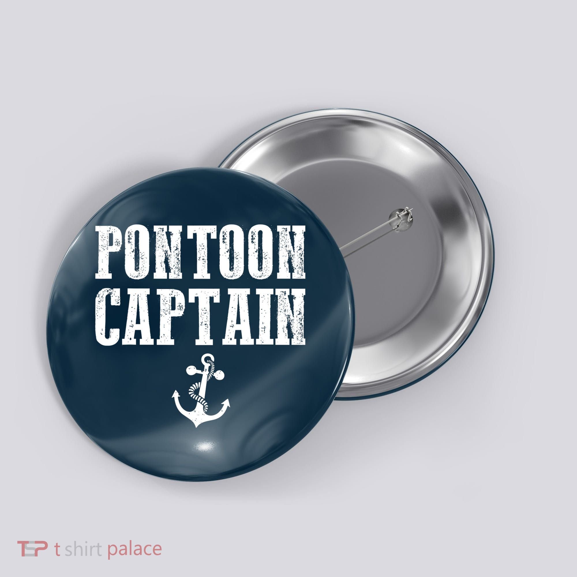 Pontoon Captain Funny Pontoon Shirt For Men And Women Button