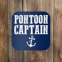 Pontoon Captain Funny Pontoon Shirt For Men And Women Coaster thumb 0