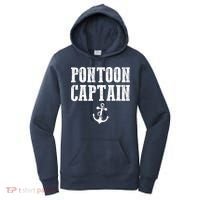 Pontoon Captain Funny Pontoon Shirt For Men And Women Women's Hoodie thumb 0