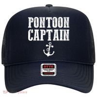 Pontoon Captain Funny Pontoon Shirt For Men And Women Hat thumb 0