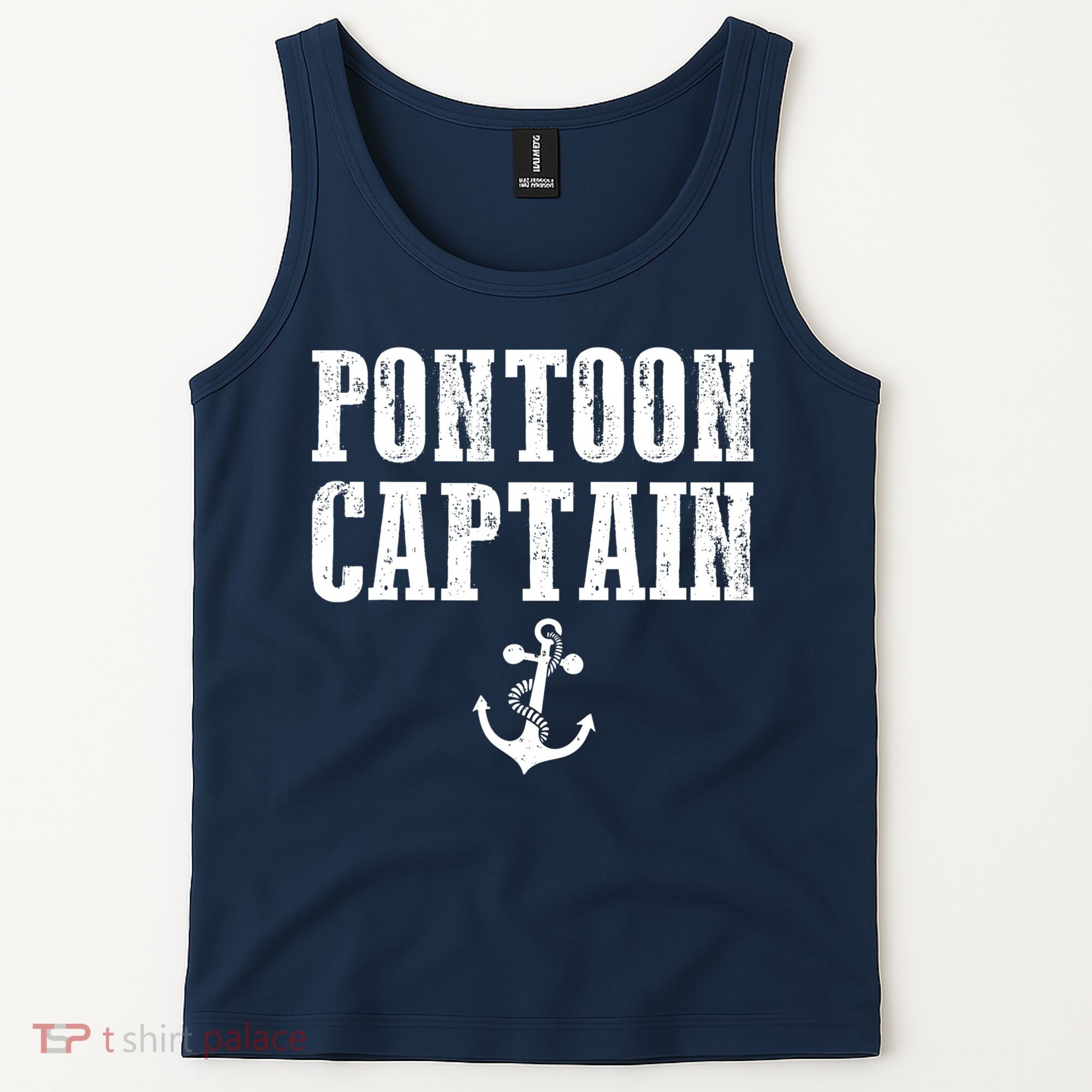 Pontoon Captain Funny Pontoon Shirt For Men And Women Tank Top