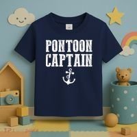 Pontoon Captain Funny Pontoon Shirt For Men And Women Toddler T-Shirt thumb 3
