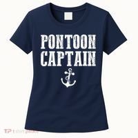 Pontoon Captain Funny Pontoon Shirt For Men And Women Women's T-Shirt thumb 0