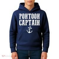 Pontoon Captain Funny Pontoon Shirt For Men And Women Kids Hoodie thumb 4