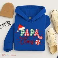 Papa Claus Funny Gift Funny Santa Christmas Gift Hoodie thumb 4