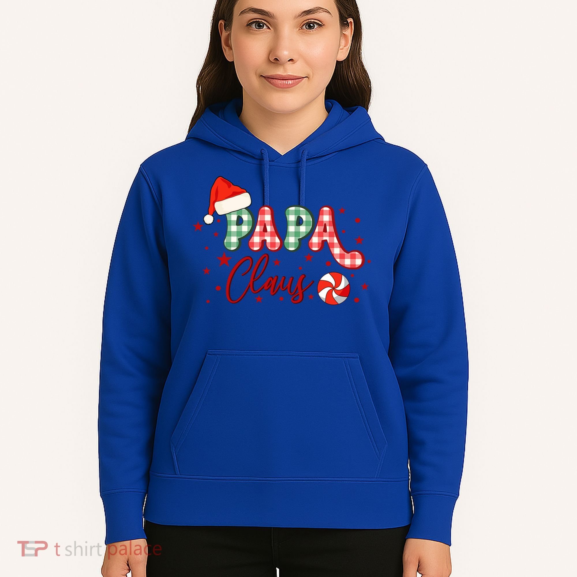 Papa Claus Funny Gift Funny Santa Christmas Gift Hoodie