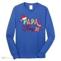 Papa Claus Funny Gift Funny Santa Christmas Gift Long Sleeve Shirt thumb 0