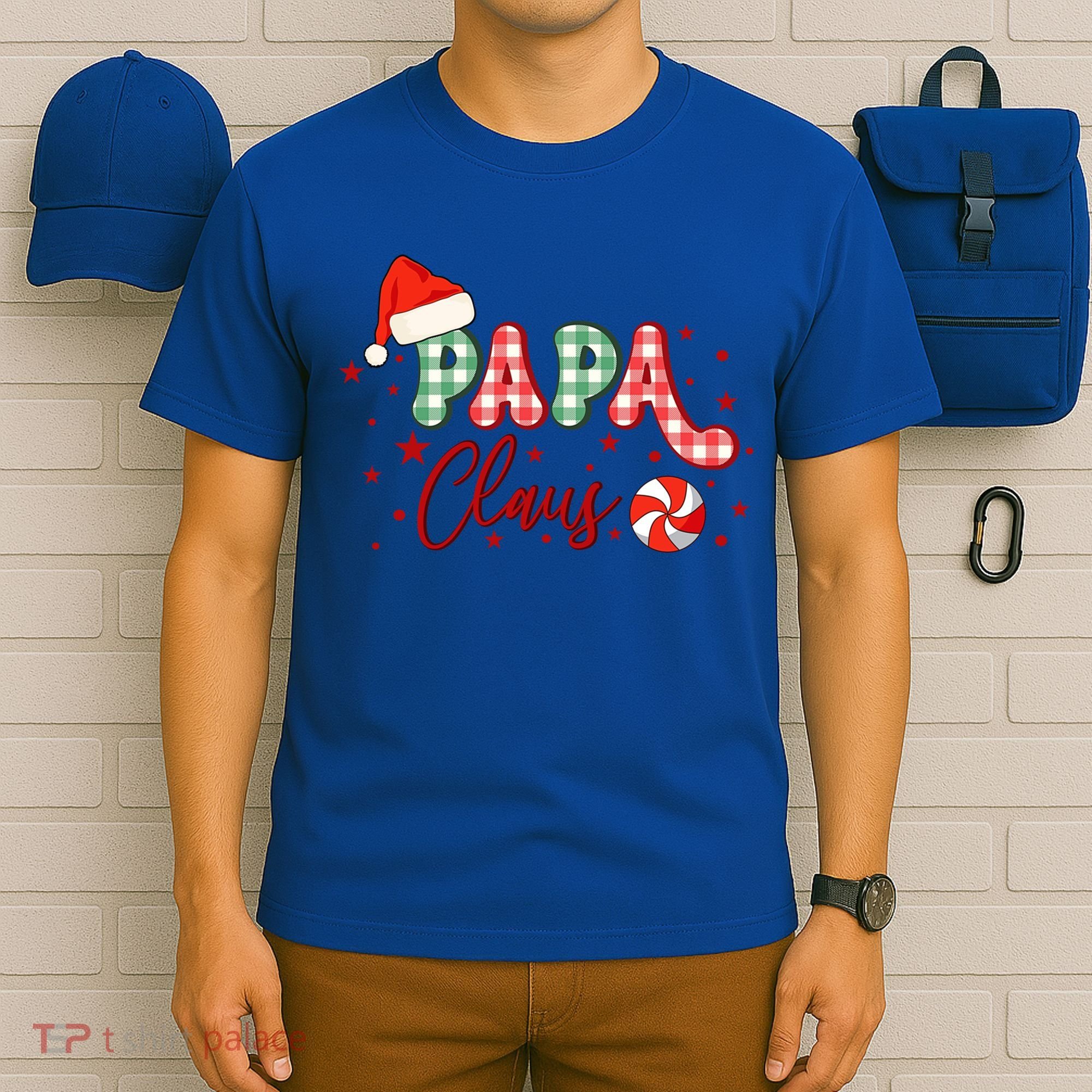Papa Claus Funny Gift Funny Santa Christmas Gift T-Shirt