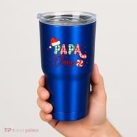 Papa Claus Funny Gift Funny Santa Christmas Gift Tumbler thumb 2