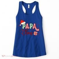 Papa Claus Funny Gift Funny Santa Christmas Gift Women's Tank Top thumb 0