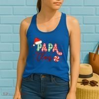 Papa Claus Funny Gift Funny Santa Christmas Gift Women's Tank Top thumb 2