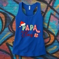Papa Claus Funny Gift Funny Santa Christmas Gift Women's Tank Top thumb 3