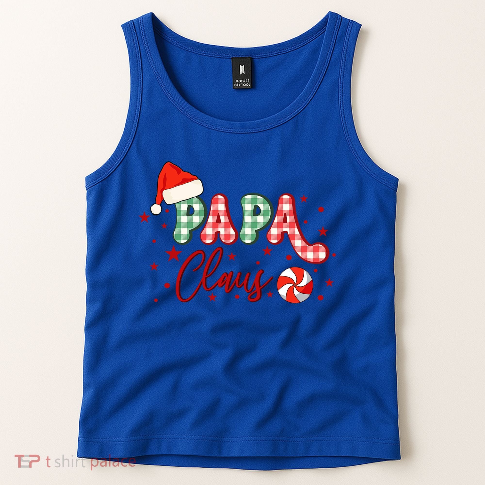 Papa Claus Funny Gift Funny Santa Christmas Gift Tank Top