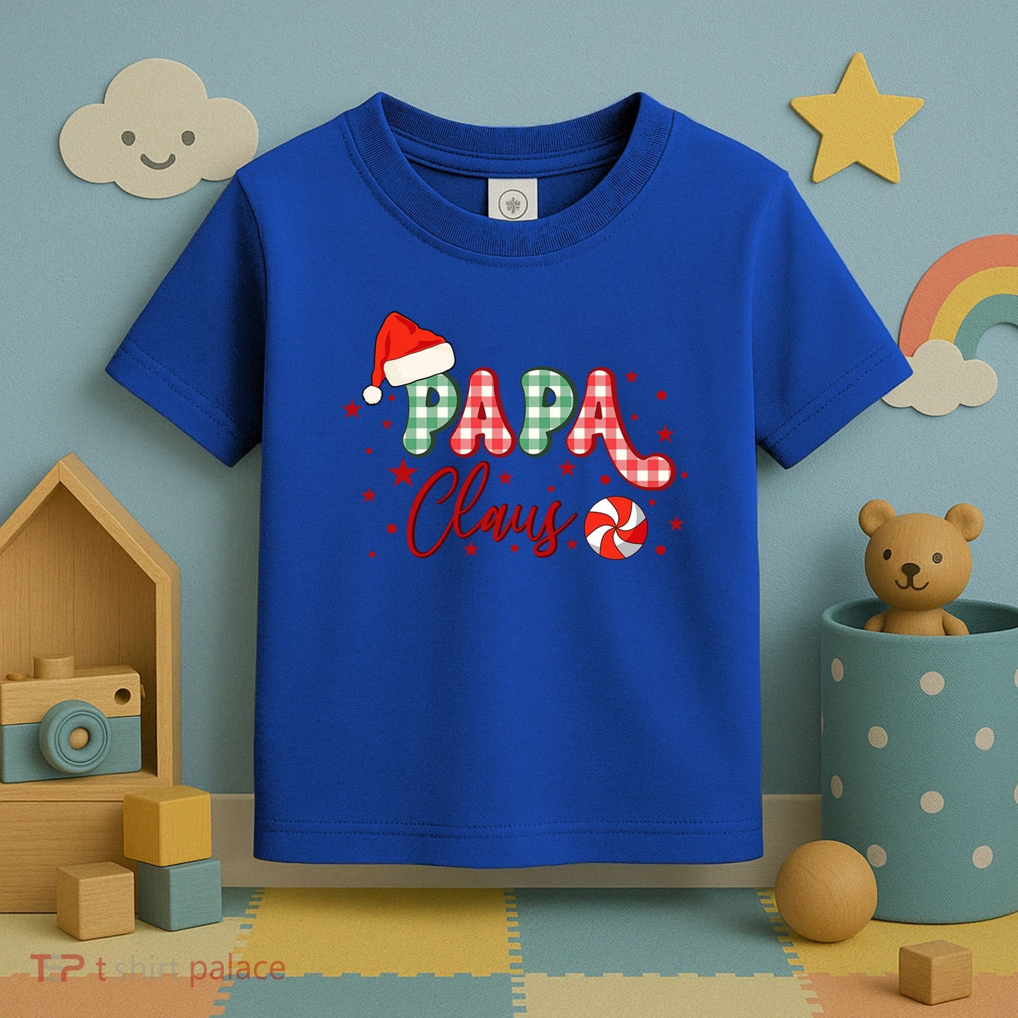 Papa Claus Funny Gift Funny Santa Christmas Gift Toddler T-Shirt