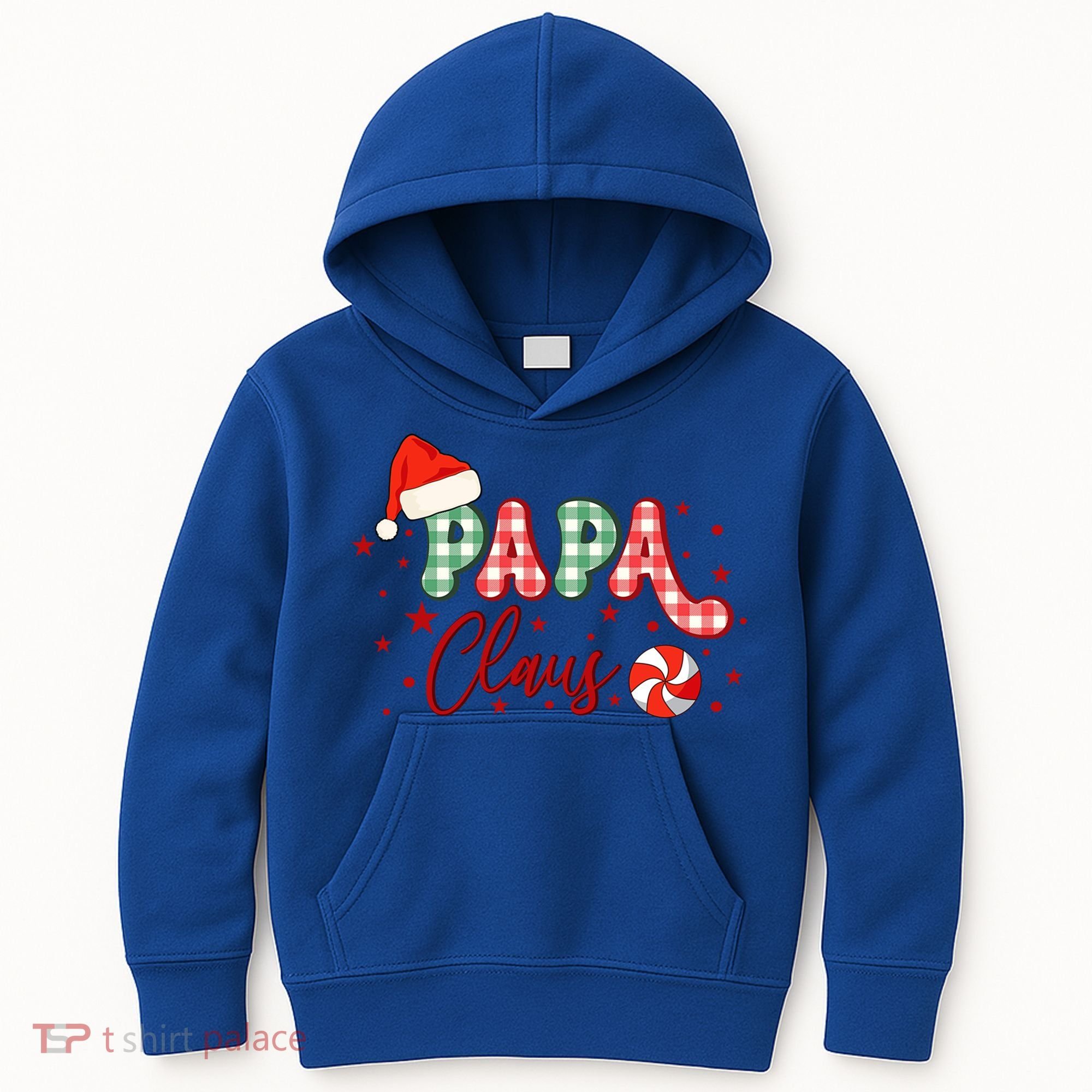 Papa Claus Funny Gift Funny Santa Christmas Gift Kids Hoodie