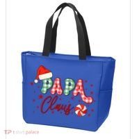 Papa Claus Funny Gift Funny Santa Christmas Gift Tote Bag thumb 3
