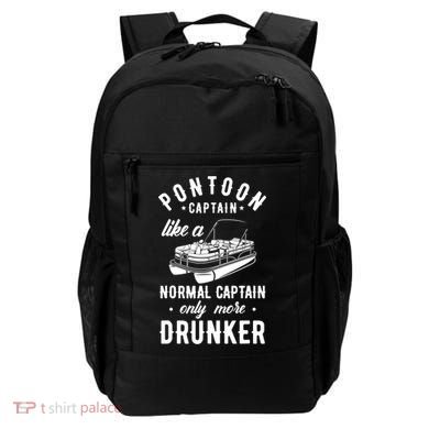 Pontoon Captain Funny Pontoon Captain Drunker Backpack