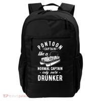 Pontoon Captain Funny Pontoon Captain Drunker Backpack thumb 0