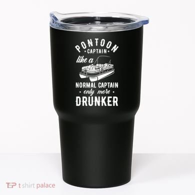 Pontoon Captain Funny Pontoon Captain Drunker Tumbler