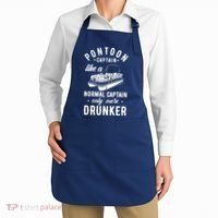 Pontoon Captain Funny Pontoon Captain Drunker Apron thumb 2