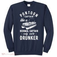 Pontoon Captain Funny Pontoon Captain Drunker Sweatshirt thumb 0