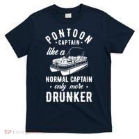 Pontoon Captain Funny Pontoon Captain Drunker T-Shirt thumb 0