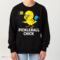 Pickleball Chick, funny pickleball Women's Sweatshirt thumb 0