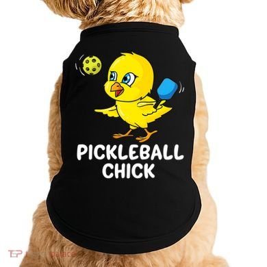Pickleball Chick, funny pickleball Doggie Tank