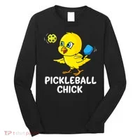 Pickleball Chick, funny pickleball Long Sleeve Shirt thumb 0