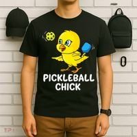 Pickleball Chick, funny pickleball T-Shirt thumb 6