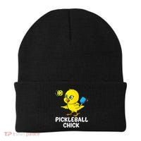 Pickleball Chick, funny pickleball Beanie thumb 0